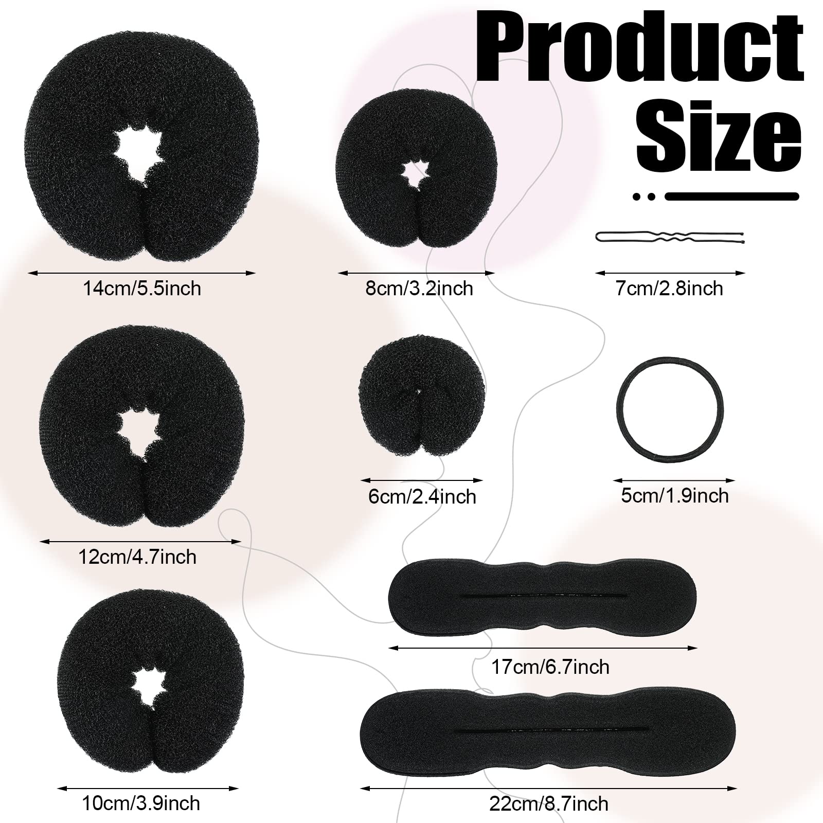 Yinder close-up of large donut sponge showing texture and volume for fuller buns