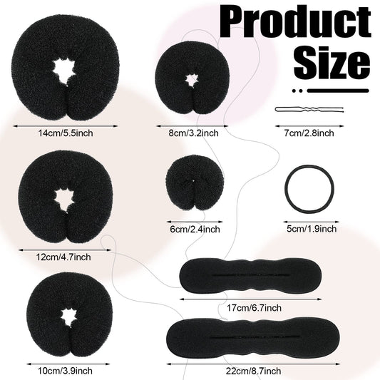Yinder close-up of large donut sponge showing texture and volume for fuller buns