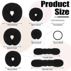 Yinder close-up of large donut sponge showing texture and volume for fuller buns