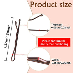 YINGFENG close-up of wavy pin texture improving grip without tugging hair