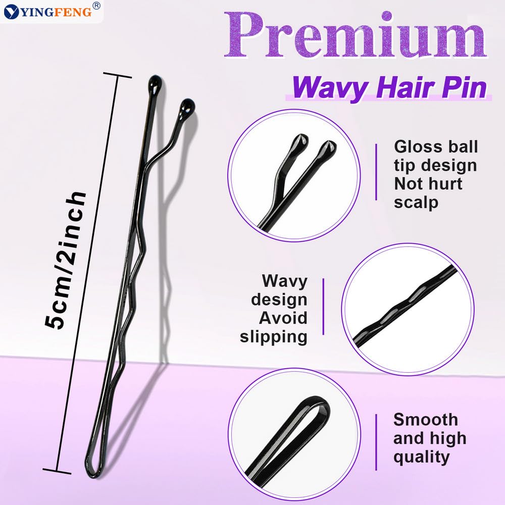YINGFENG pins next to a ruler showing 2-inch length and scale