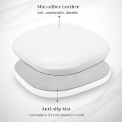 YINGJEE size comparison next to hand demonstrating compact scale