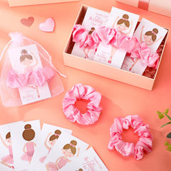 Yinkin organza bag with scrunchie and card inside for neat presentation