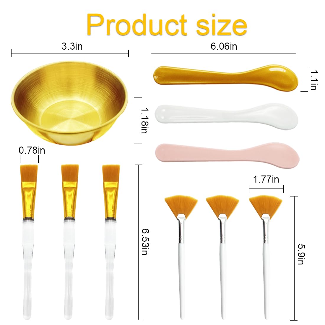 Yiqianhome fan brush demonstrating precise edge blending benefit