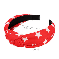 YISSION headband worn with updo showing secure non-slip hold during activity