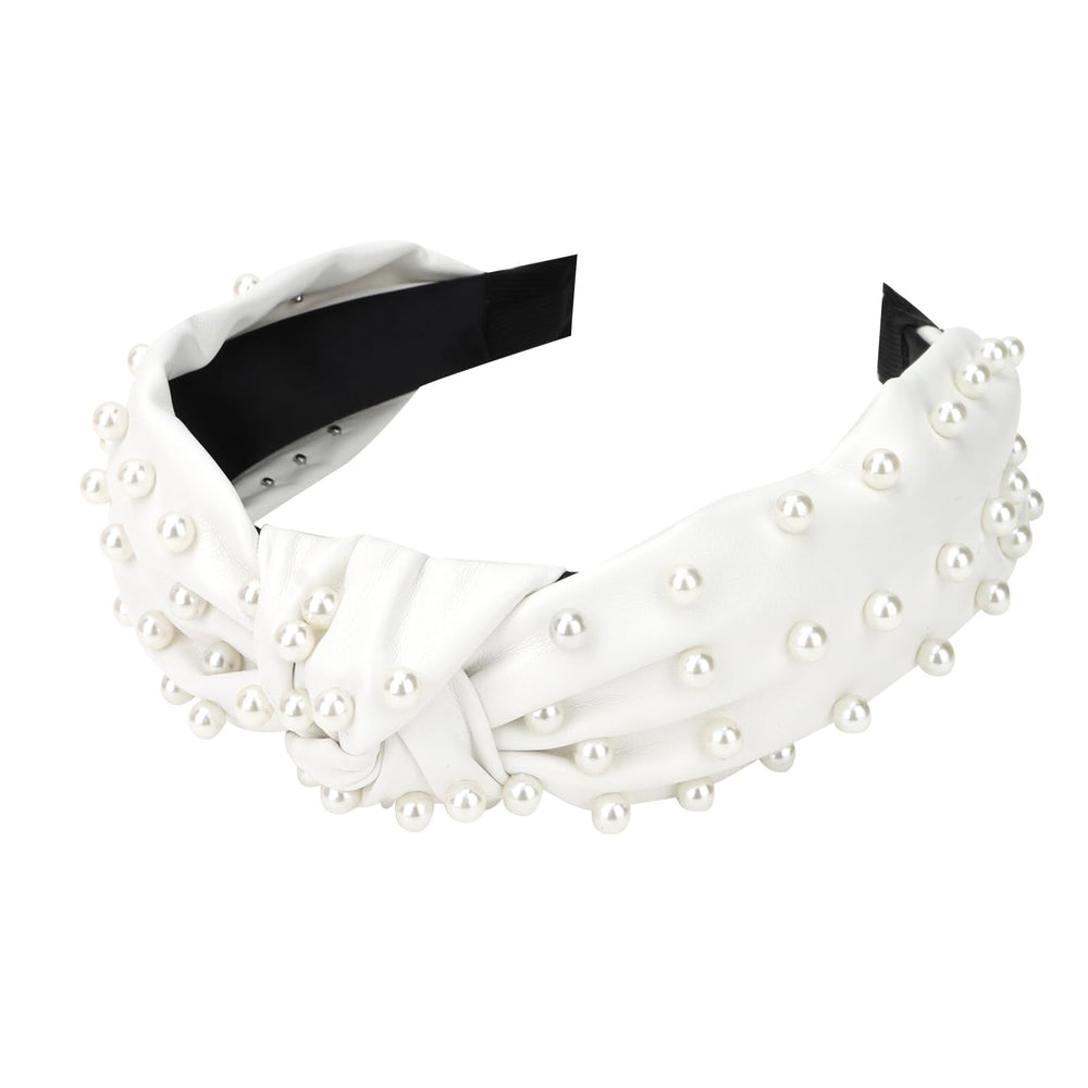 YISSION bridal styling image with headband complementing formal gown