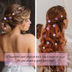 YISSION close-up glitter petal detail highlights sparkle for eye-catching styles