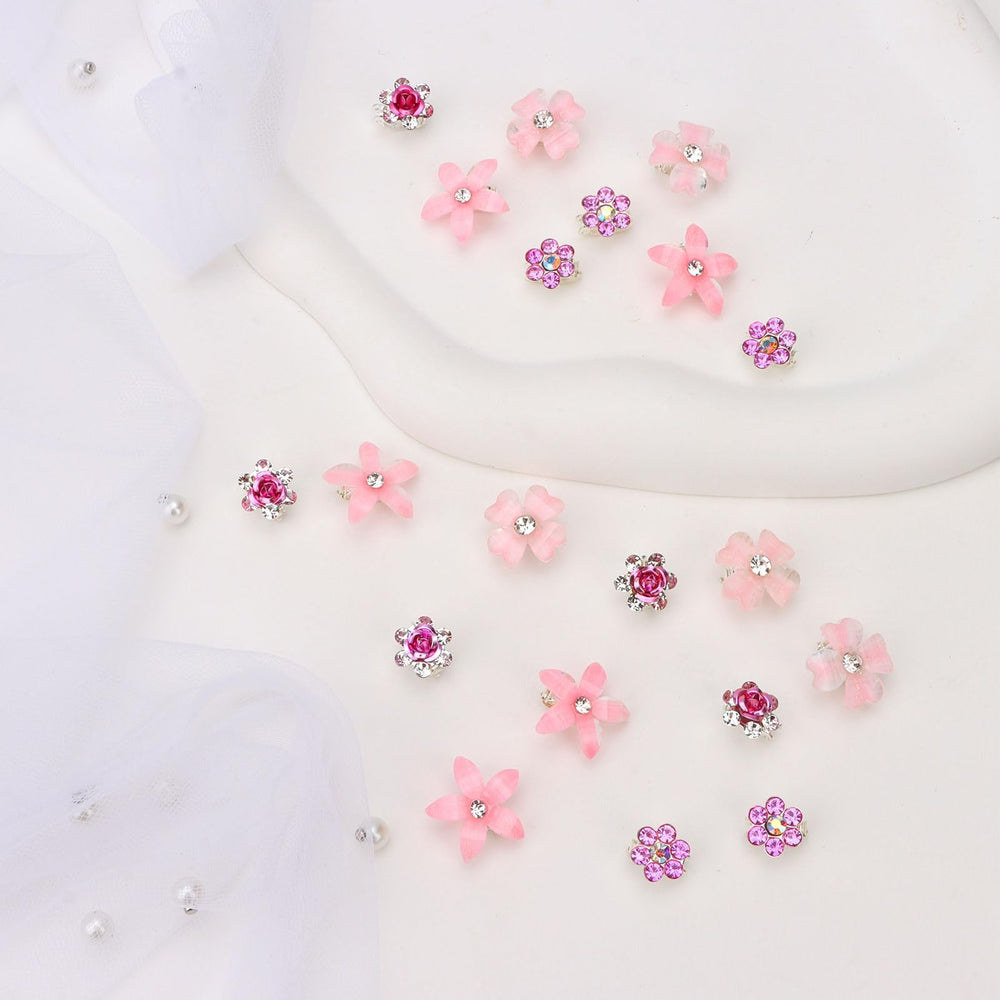 YISSION flat lay of all 20 assorted clips showing mix-and-match options