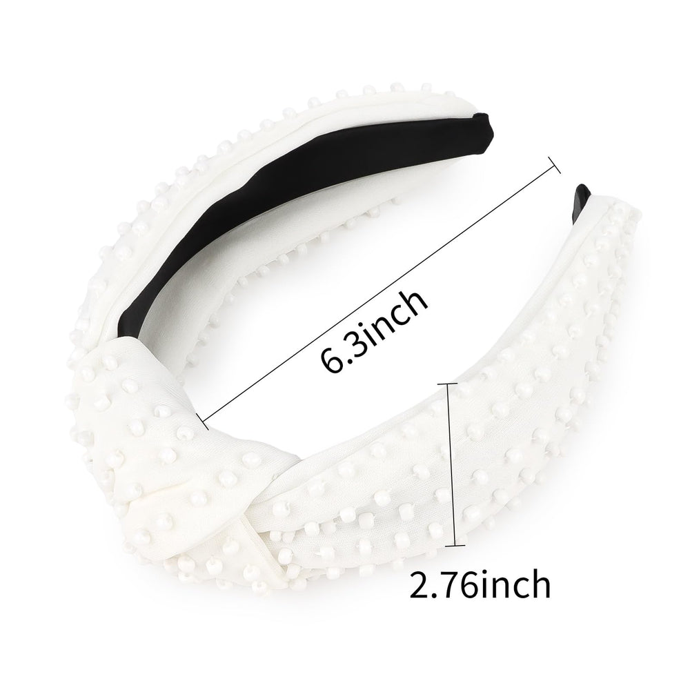 YISSION headband paired with wedding dress for elegant event styling