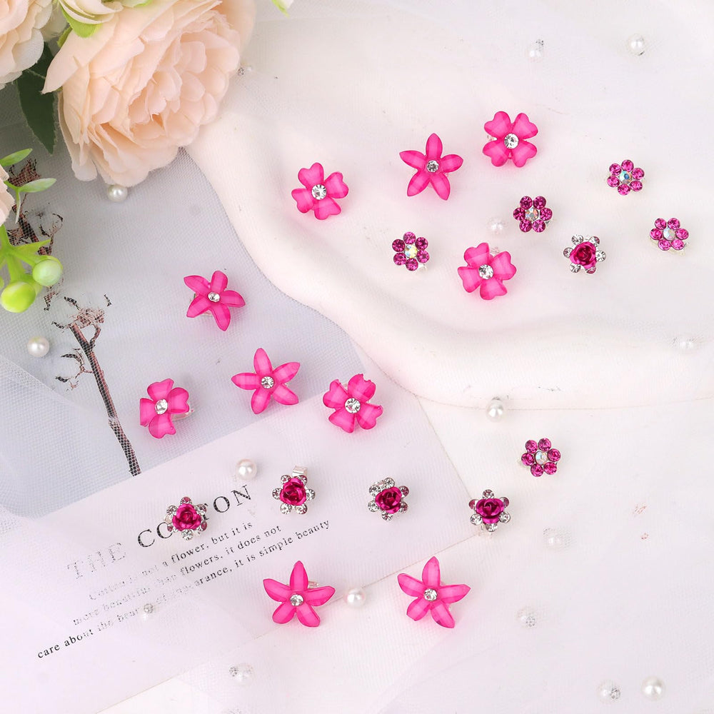 YISSION clips styled at a party adding vibrant, coordinated glamour