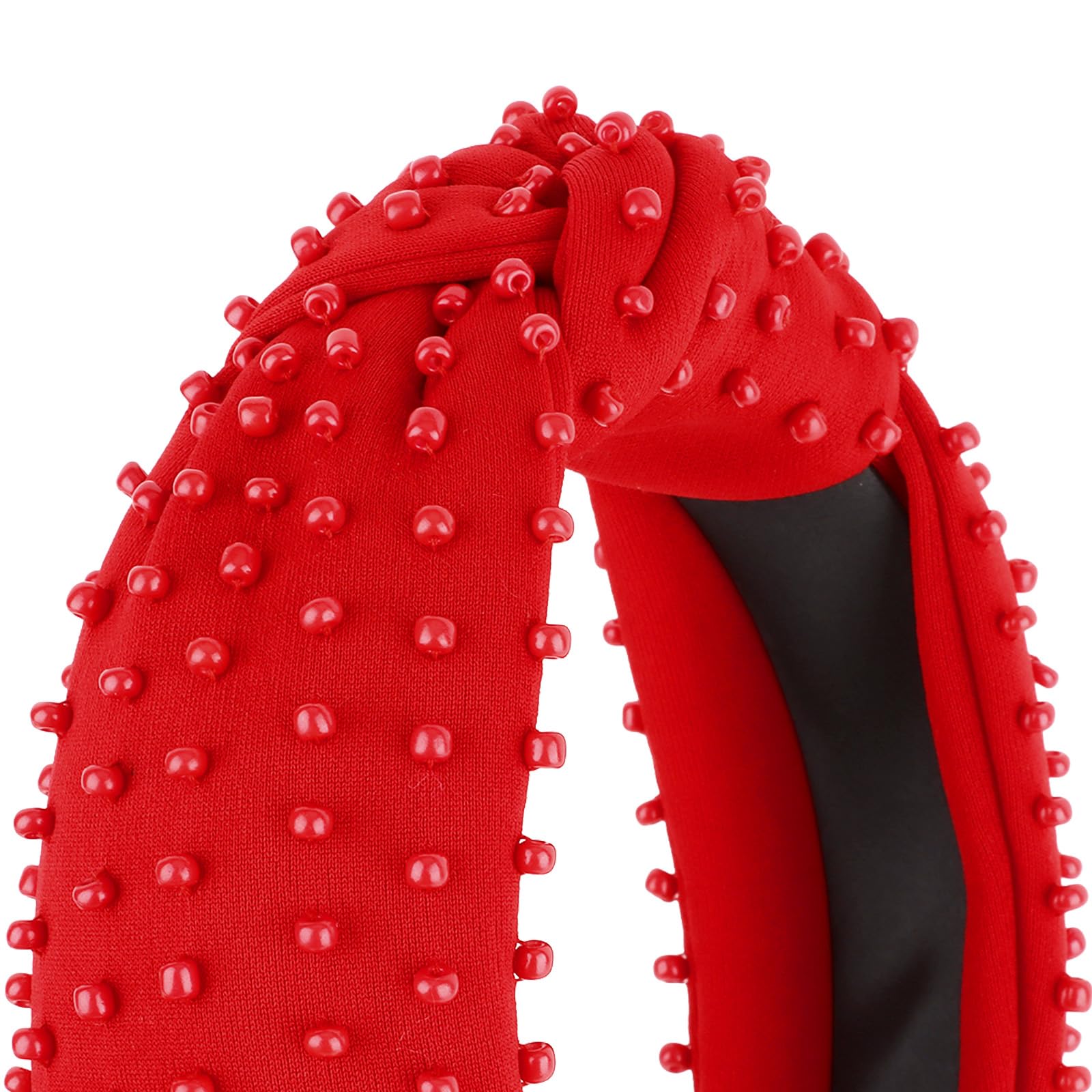 YISSION headband on a hand showing size and lightweight portability