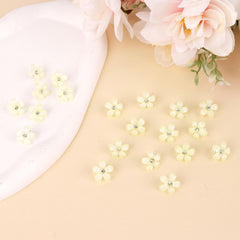 YISSION texture of petals and plastic finish showing smooth edges and comfortable wear