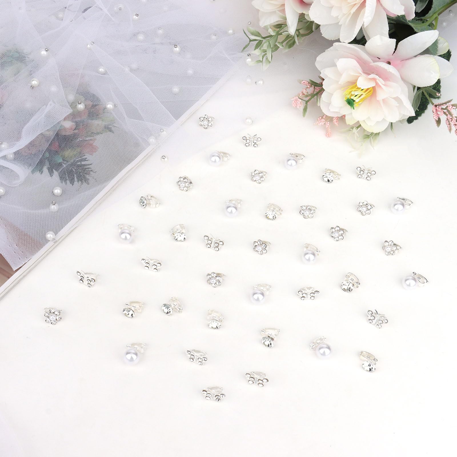 YISSION lifestyle shot on a flower girl showing delicate bridal-friendly accents