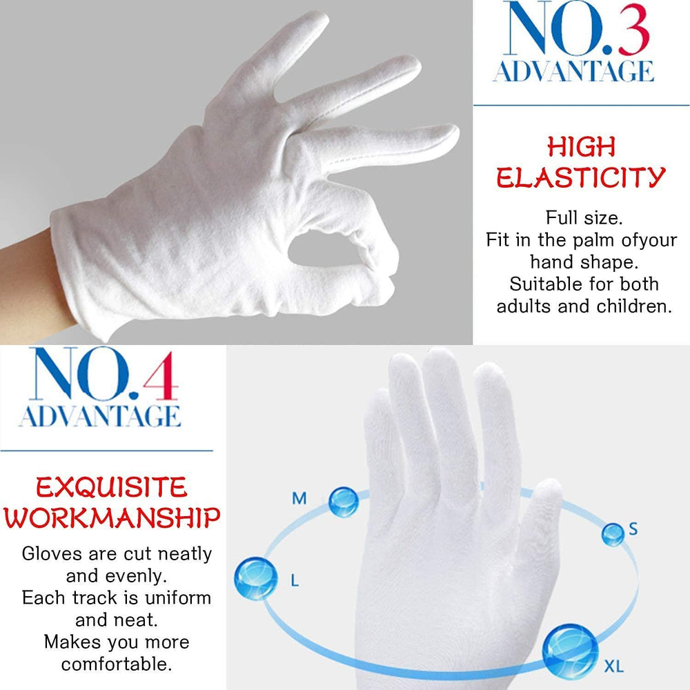 YITIAOYU gloves used in ceremony conveying clean uniform appearance