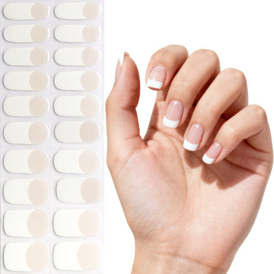 YIZHUO close-up of strip texture highlighting flexible semi-cured gel for easy shaping
