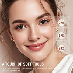 YJW lifestyle image in commute setting showing quick touch-up efficiency