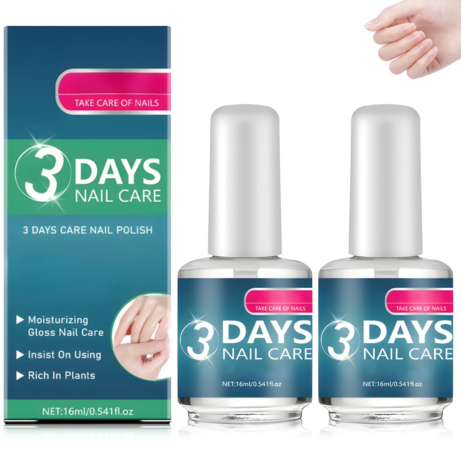 YJW front packaging showing two 16ml bottles and product benefits