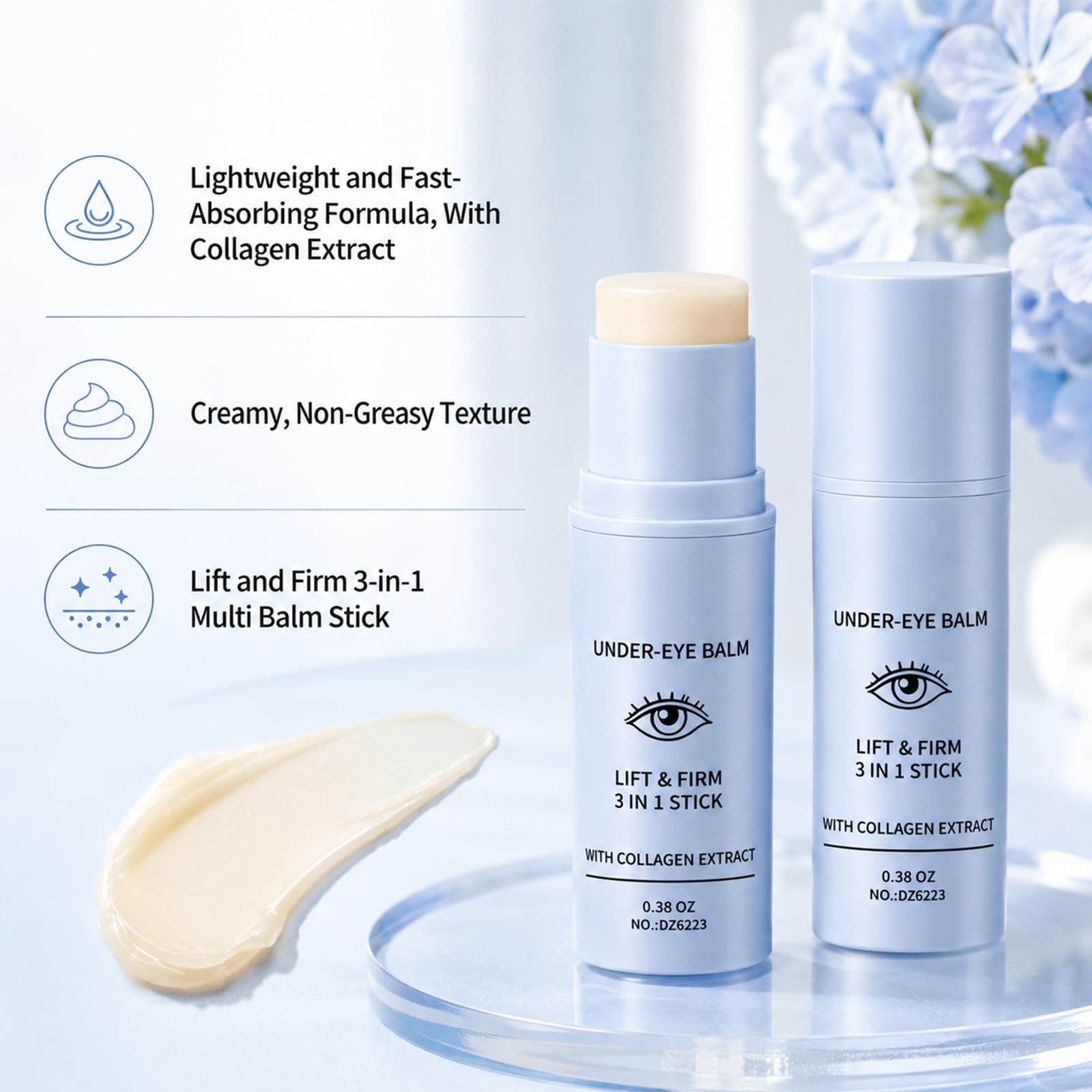 YJW applying balm on hand to demonstrate precise, mess-free application benefit