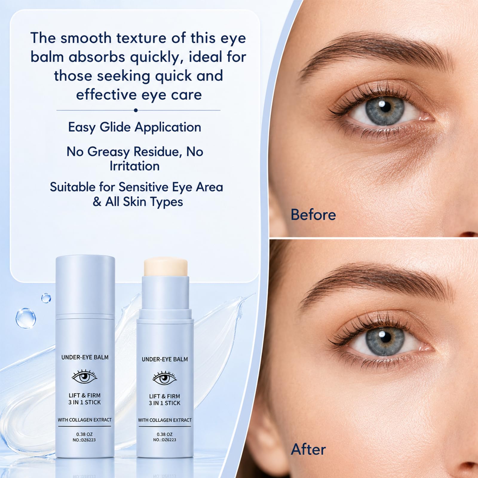 YJW ingredients close-up highlighting hyaluronate and argan oil for nourishment