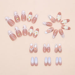 YKZFUI worn on hand medium almond look offering elegant everyday wearability