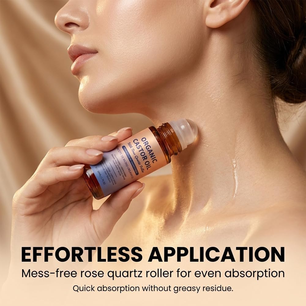 Ylahdent rose quartz roller closeup highlighting smooth stone and cooling feel