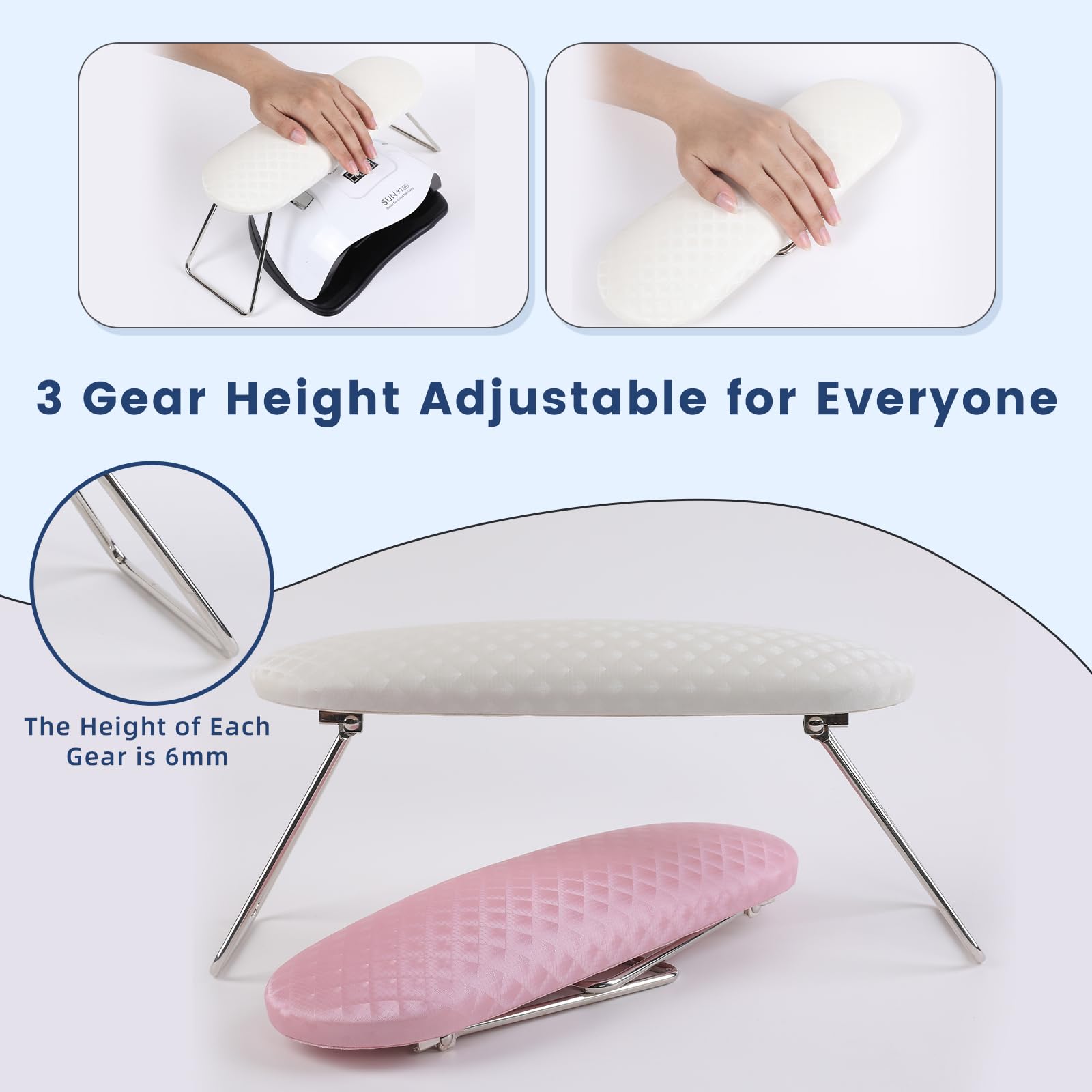 YLHZPL folded compact rest with legs for easy transport and storage