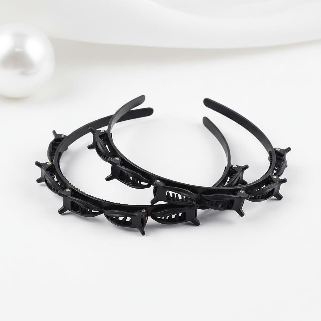 YLiiii headband stored in a pouch showing travel-ready styling convenience