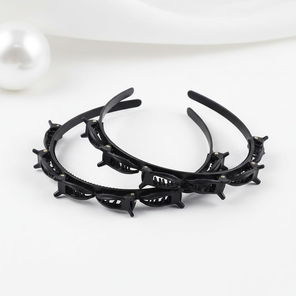 YLiiii headband stored in a pouch showing travel-ready styling convenience