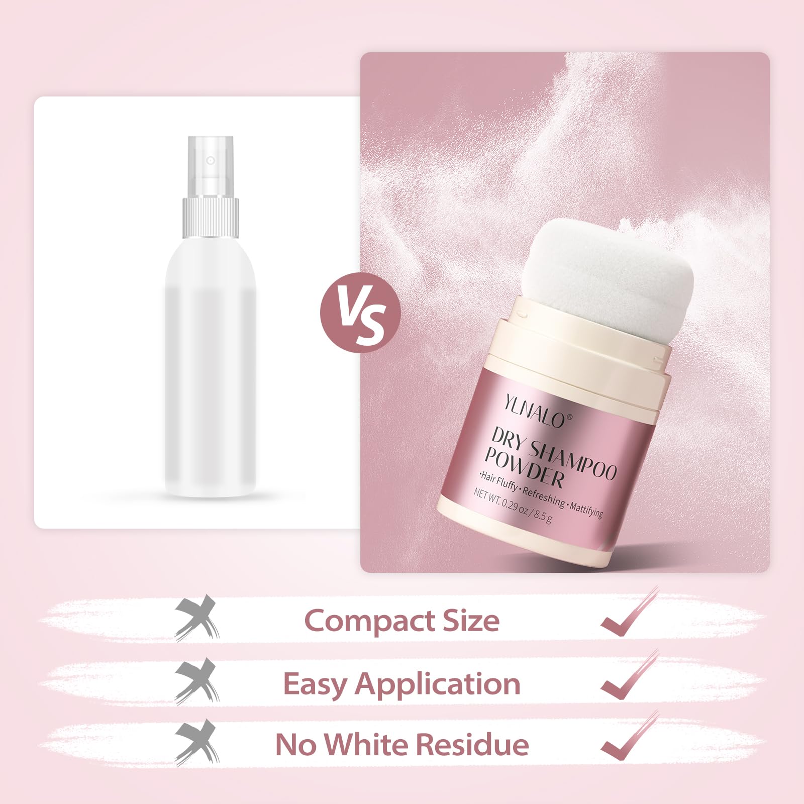 YLNALO before and after roots showing reduced oil and fuller hair