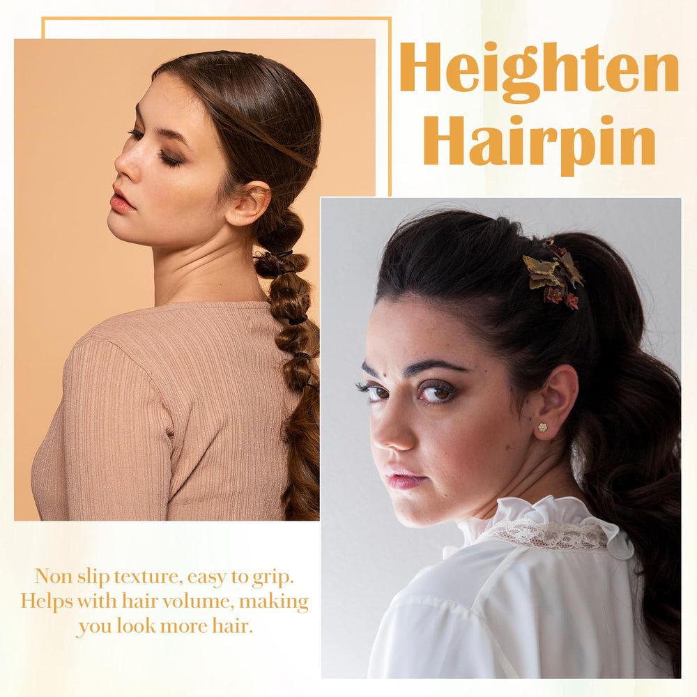 Ymapinc inserted in updo demonstrating instant volume and polished finish