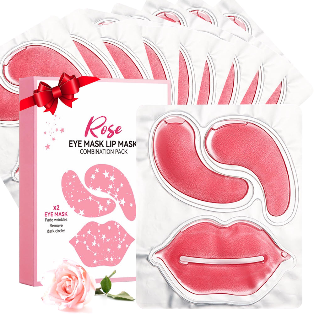 YMEYFAN front packaging showing compact rose pink set and benefits