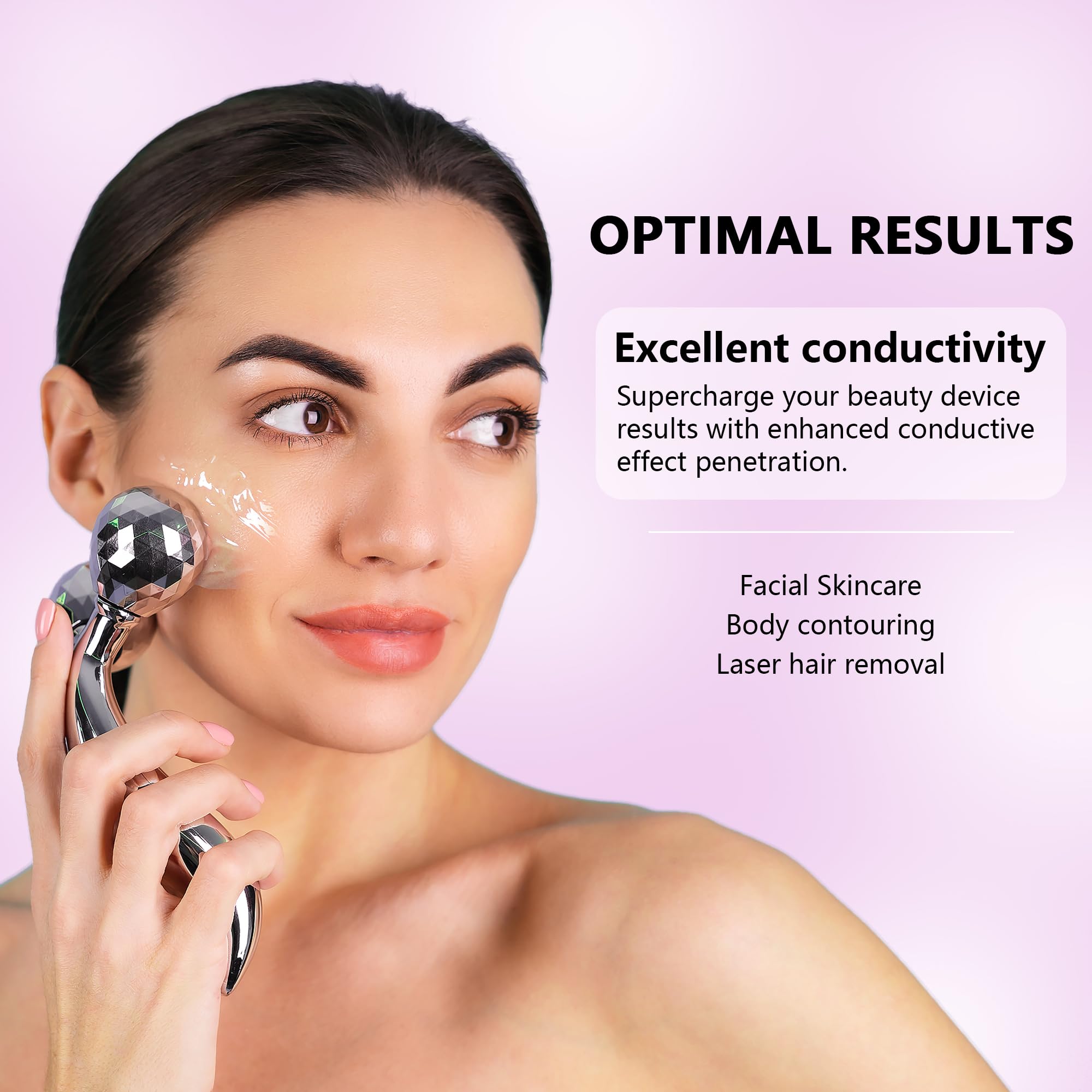 YMEYFAN gel pour closeup showing smooth texture and easy spread