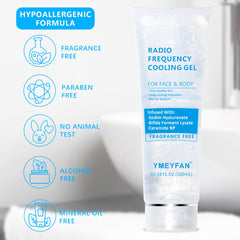 YMEYFAN ingredient label closeup showing hyaluronic and ceramide benefits