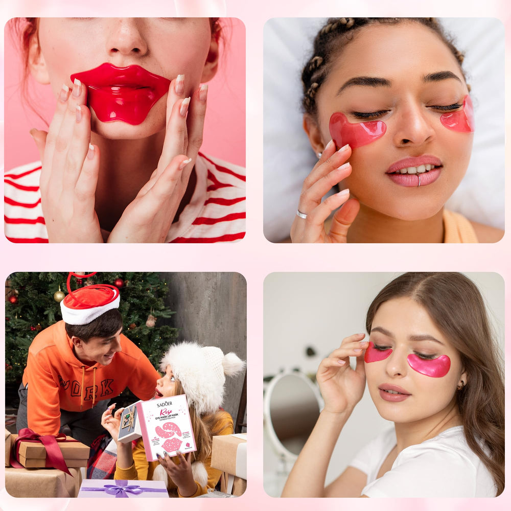 YMEYFAN model applying under eye patch for quick de-puffing boost