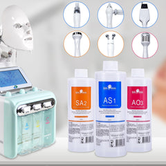 YMEYFAN hand holding 400ml bottle showing scale and professional supply benefit