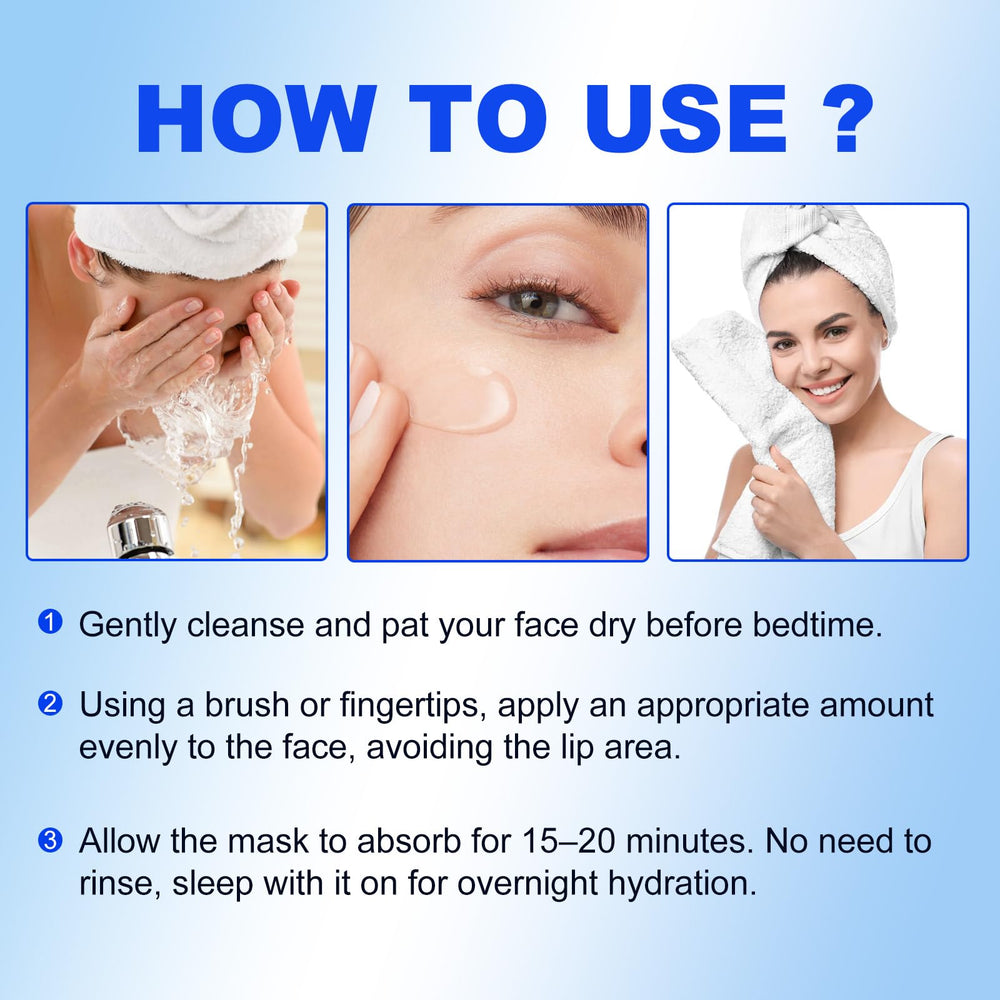 YMFGPFYL before-and-after hydration comparison demonstrating improved skin moisture