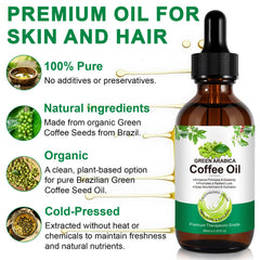 applying YMFGPFYL oil to legs and arms to smooth and hydrate body skin