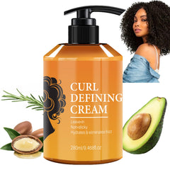 Yniquet front packaging showing product and benefits for defined curls