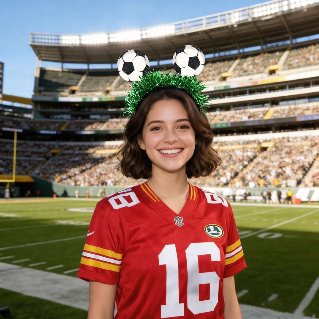 YNITSED headband held in hand showing size and easy portability for fans