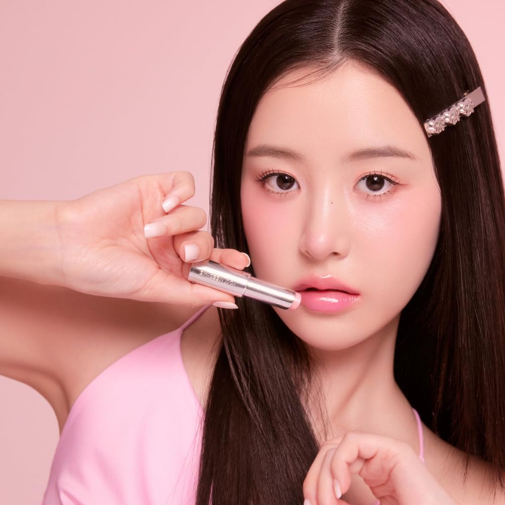 YOU NEED ME YNM balm applied on lips showing sheer color and natural enhancement
