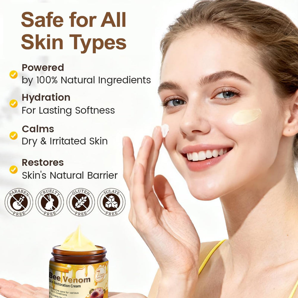 Yocisku cream being applied to hand illustrating quick absorption