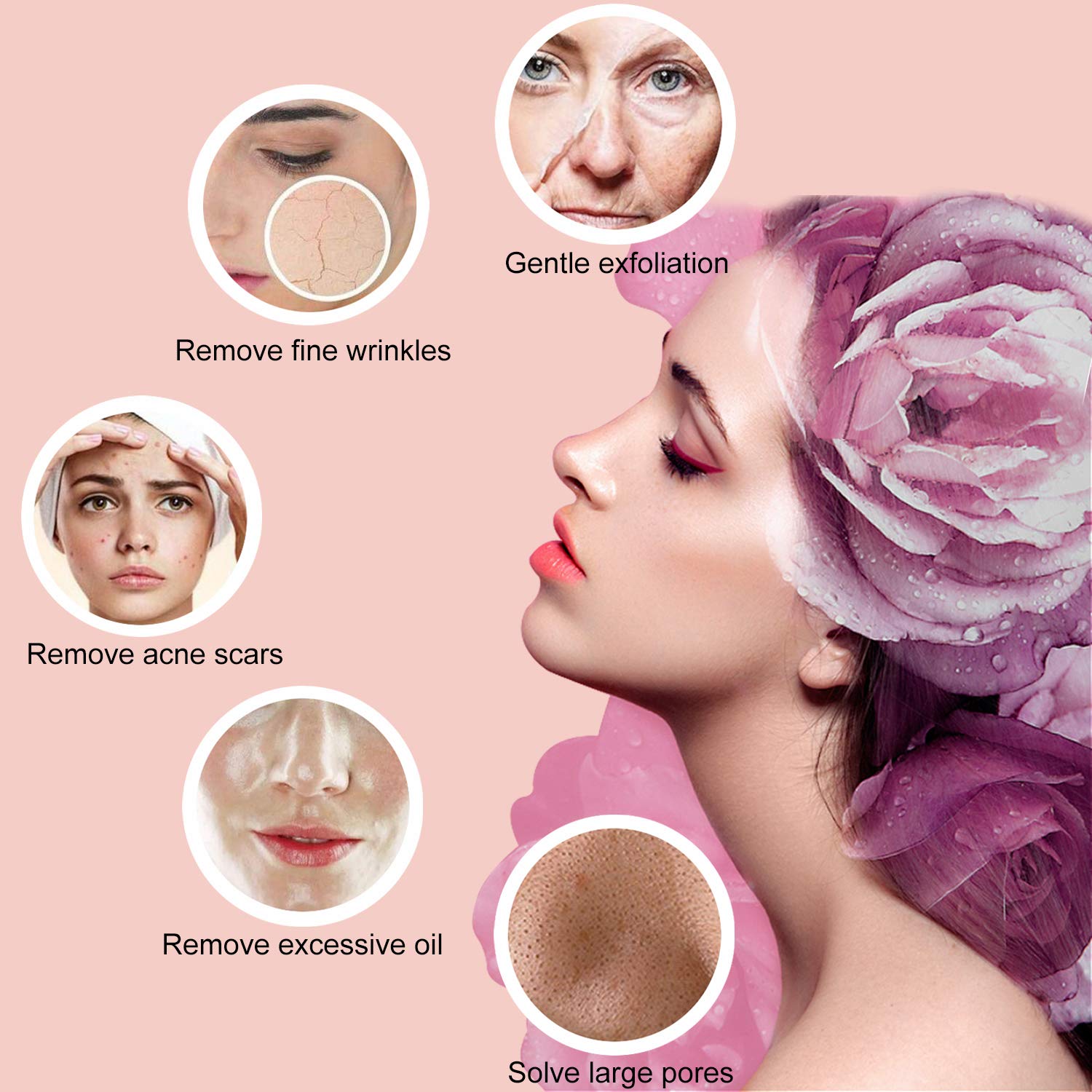 Yofuly three detachable diamond wands displayed to highlight interchangeable tools