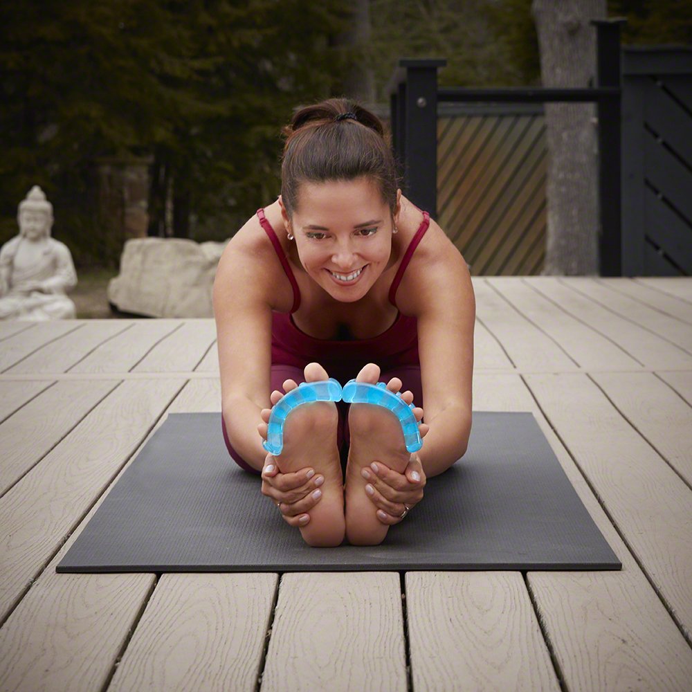 YogaToes Classic pair on table suggesting daily home use benefits