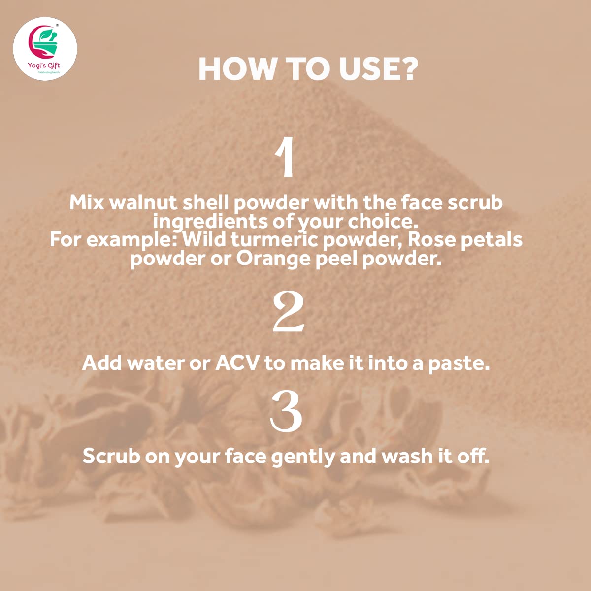 YOGI’S GIFT jar and scrub tools in bathroom lifestyle setup for DIY skincare