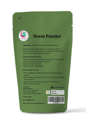 YOGI’S GIFT neem powder fine texture close-up highlighting easy blending benefit