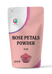YOGI’S GIFT front packaging showing 8 oz rose petal powder, convenient storage benefit