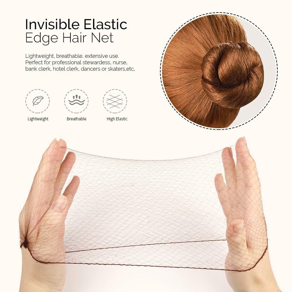 Yogode bobby pins, U-pins and elastics laid out for secure long-lasting hold