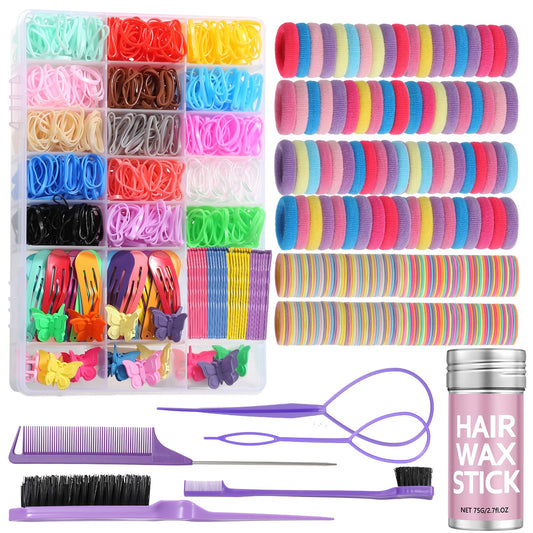 Yogode full kit layout showing ties clips and box for easy selection