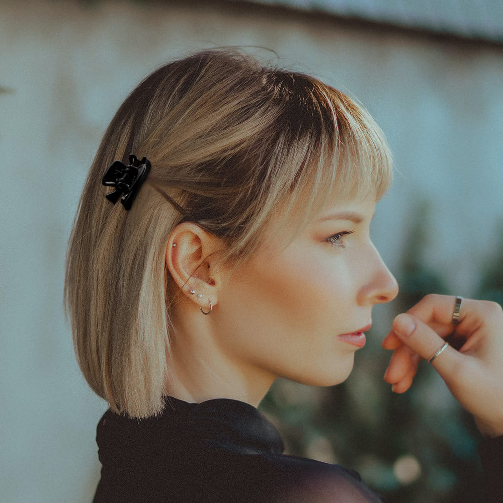 YOHAMA clip holding bangs securely, benefit of no-slip hold during activities