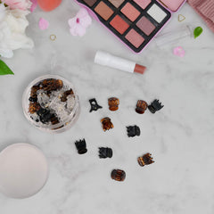YOHAMA three-color clips arranged to display color variety and styling options